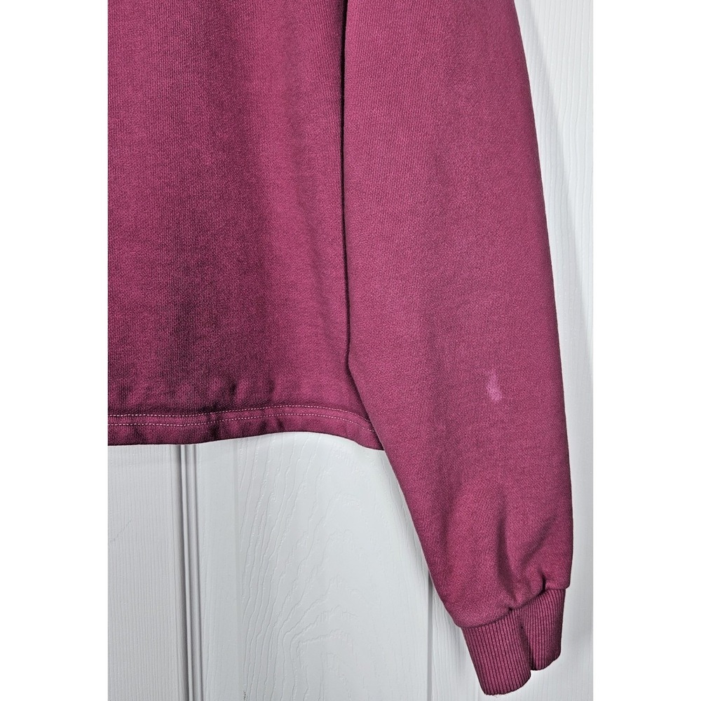 Outdoor Voices Cropped Crewneck Sweatshirt Organic Cotton Terry Lined Women's XL - Picture 9 of 9